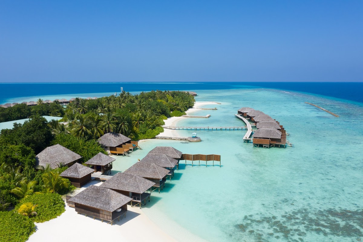 Tourist beaches in Maldives